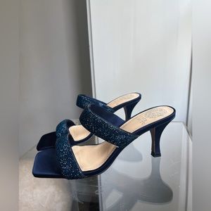 Vince Camuto Blue kitten heels